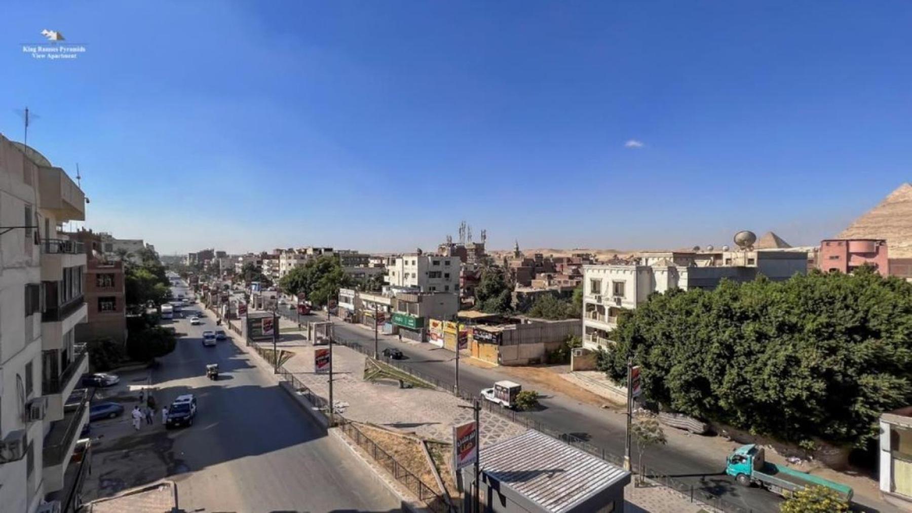קהיר Ramses Pyramids View Apartment מראה חיצוני תמונה