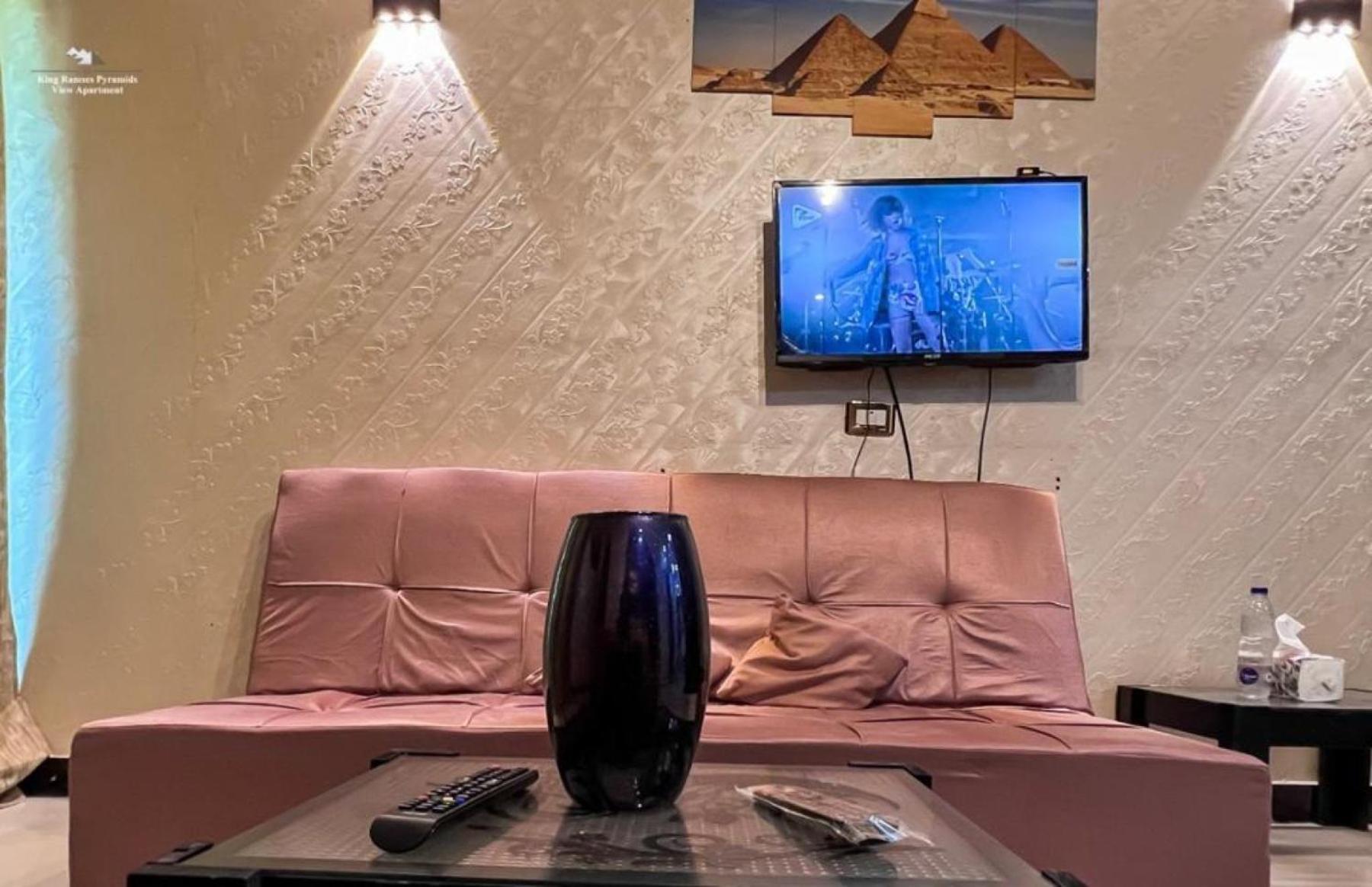 קהיר Ramses Pyramids View Apartment מראה חיצוני תמונה